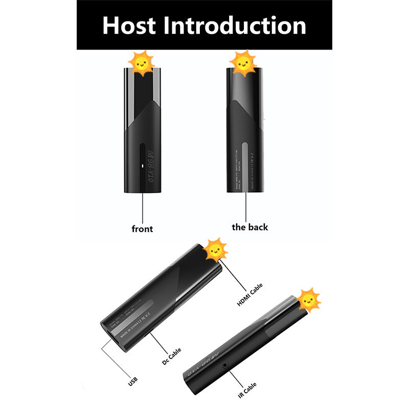 KTX-446099 4K HD Android 13 Set-Top Box H618 Network Player for Streaming and Media Apps