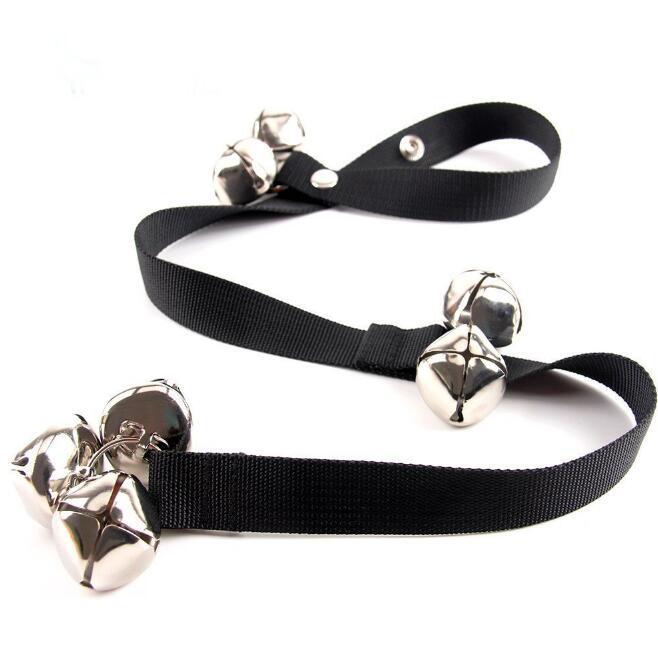HKM-925395 Dog Training Doorbells with Adjustable Ropes for Housebreaking Clicker Training