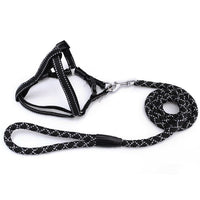 HKM-649427 Colorful Nylon Striped Braided Rope - Available in Multiple Thicknesses and Adjustable Lengths
