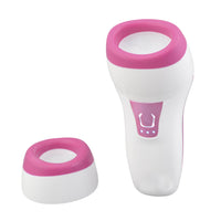 HKM-604179 Electric Automatic Silicone Lip Enricher - Curved Design, ABS Material, White & Rose Color