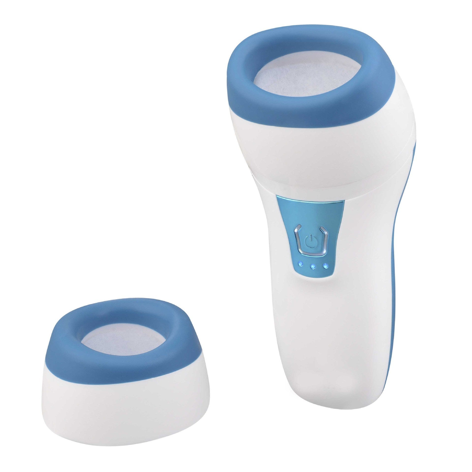 HKM-604179 Electric Automatic Silicone Lip Enricher - Curved Design, ABS Material, White & Rose Color