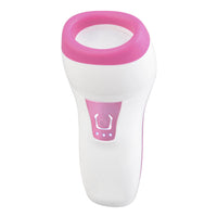 HKM-604179 Electric Automatic Silicone Lip Enricher - Curved Design, ABS Material, White & Rose Color