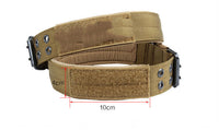 HKM-288659 Adjustable Five-Speed Nylon Pin Buckle Dog Collar - Sizes M, L, XL in Black, Green, Brown, ACU, CP, Sand Number