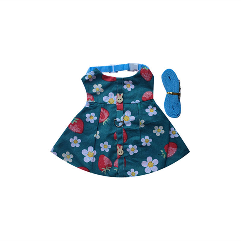 HKM-706259 Lop-Eared Rabbit Costume Collection ¨C Cute Cloth Outfits for Rabbits, Guinea Pigs, and Kittens in Fun Designs