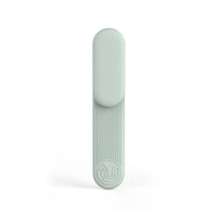 HKM-363603 Stainless Steel Knot Opening Tool Brush in Cream White, Avocado Green, and Peach Powder