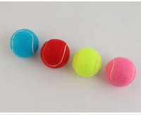 HKM-364883 Durable Rubber Tennis Balls for Dogs - Bite-Resistant Pet Toy in Multiple Colors