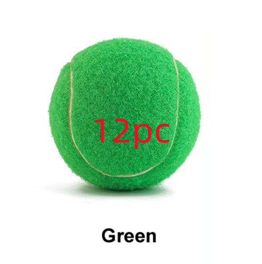 HKM-364883 Durable Rubber Tennis Balls for Dogs - Bite-Resistant Pet Toy in Multiple Colors