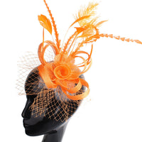 HKM-458131 Elegant Handmade Flower Hair Comb for Wedding Banquets and Special Events