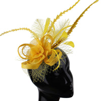 HKM-458131 Elegant Handmade Flower Hair Comb for Wedding Banquets and Special Events