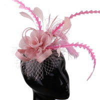 HKM-458131 Elegant Handmade Flower Hair Comb for Wedding Banquets and Special Events