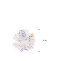 HKM-395667 Colorful Self-Playing Paper Ball Cat Toy for Interactive Fun