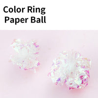 HKM-395667 Colorful Self-Playing Paper Ball Cat Toy for Interactive Fun