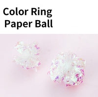 HKM-395667 Colorful Self-Playing Paper Ball Cat Toy for Interactive Fun