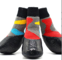 HKM-583763 Waterproof Large Golden Retriever Outing Socks for Autumn and Winter