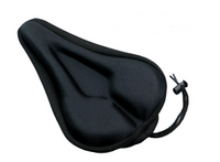 HKM-995859 3D Silicone Cushion Cover for Mountain Bike Seat - Comfortable and Durable Bicycle Seat Sleeve