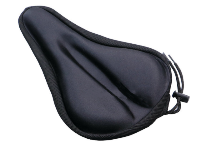HKM-995859 3D Silicone Cushion Cover for Mountain Bike Seat - Comfortable and Durable Bicycle Seat Sleeve