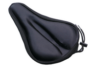 HKM-995859 3D Silicone Cushion Cover for Mountain Bike Seat - Comfortable and Durable Bicycle Seat Sleeve