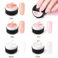 HKM-843347 Nail Extension Gel for Quick and Easy Application - Thick Natural Resin Formula