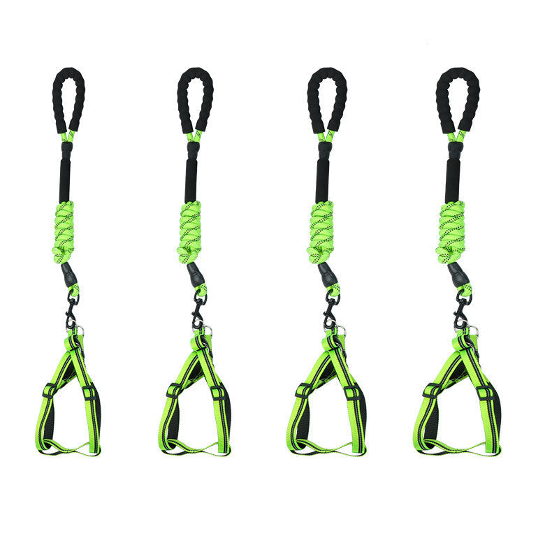 HKM-478675 Reflective Nylon Extended Dog Leash - Available in Multiple Sizes (1.5m to 5m)