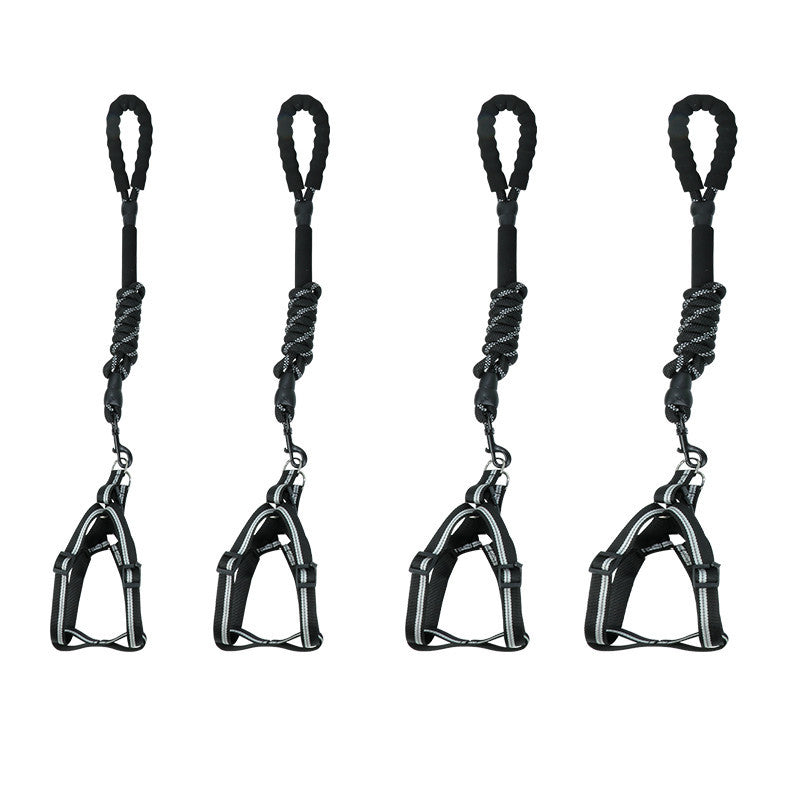HKM-478675 Reflective Nylon Extended Dog Leash - Available in Multiple Sizes (1.5m to 5m)