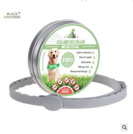 HKM-264787 Essential Oil Dog Mosquito Repellent Collar - Waterproof, Safe & Comfortable Insect Control