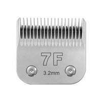 HKM-604179 High Titanium Steel D Series 7F Electric Pet Hair Cutter Head for Dogs - 10#/7F/5F/4F Specifications