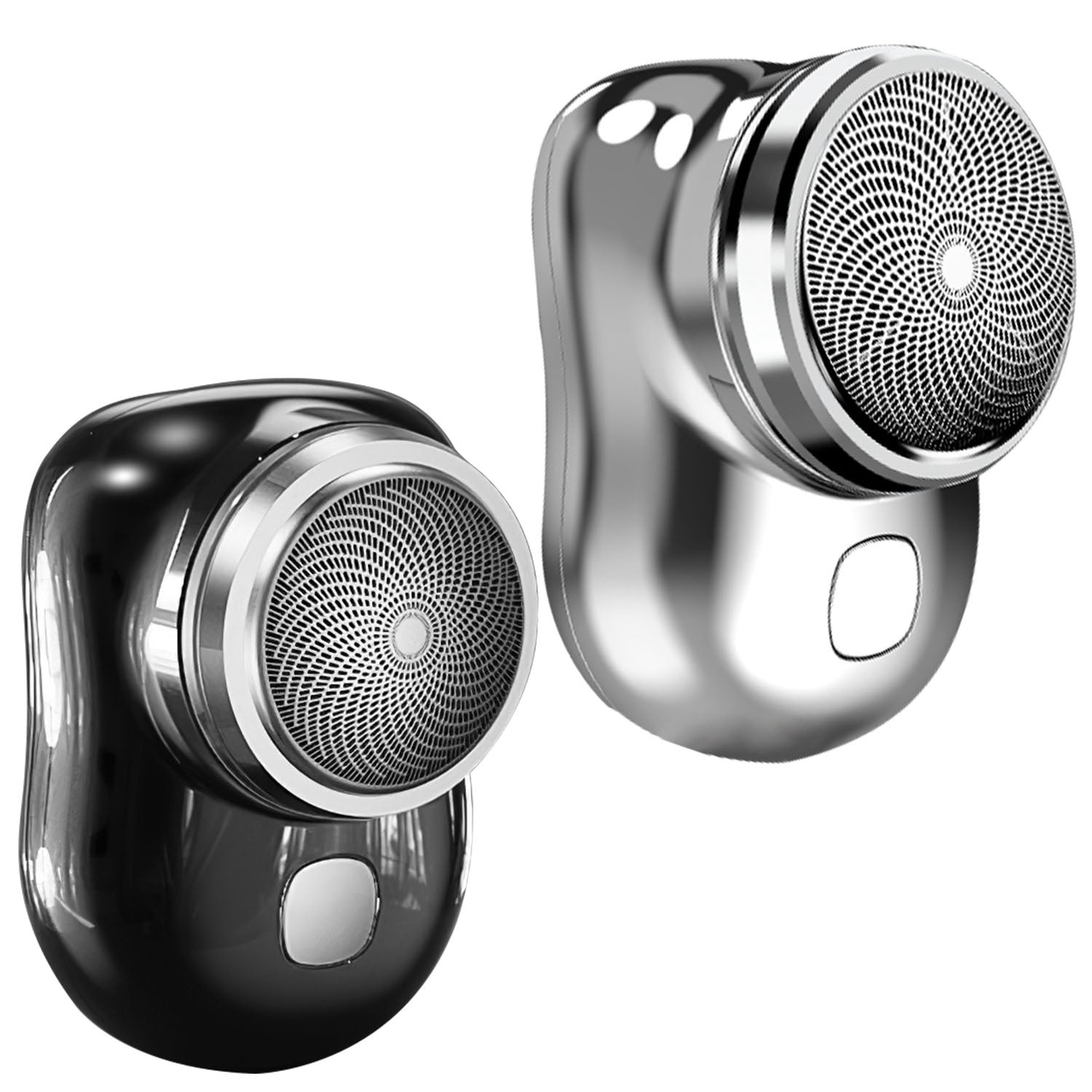 HKM-186259 Portable Electric Razor for Men - Mini USB Rechargeable Shaver for Dry Use, Ideal for Travel and Home