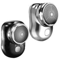 HKM-186259 Portable Electric Razor for Men - Mini USB Rechargeable Shaver for Dry Use, Ideal for Travel and Home