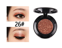 HKM-785299 24 Color Glitter Eye Shadow Powder Set - 14g Total, 1.8g Each Color, Convenient Storage Box