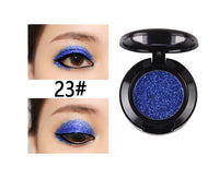 HKM-785299 24 Color Glitter Eye Shadow Powder Set - 14g Total, 1.8g Each Color, Convenient Storage Box