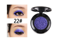 HKM-785299 24 Color Glitter Eye Shadow Powder Set - 14g Total, 1.8g Each Color, Convenient Storage Box