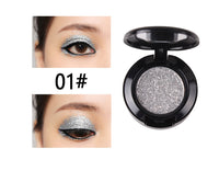 HKM-785299 24 Color Glitter Eye Shadow Powder Set - 14g Total, 1.8g Each Color, Convenient Storage Box