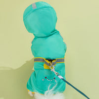 HKM-105747 Waterproof Raincoat for Dogs with Fun Fruit Prints in Multiple Sizes