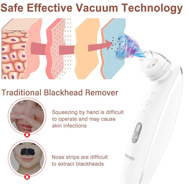 HKM-219539 Visualized Electric Pore-Removing Device for Blackhead Removal