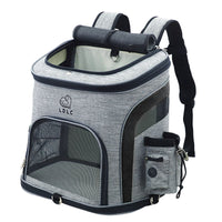 HKM-576787 Portable Oxford Cloth Pet Backpack for Cats and Dogs - Ideal for Travel and Outdoor Use
