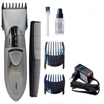 HKM-857427 Silent High-Speed Hair Clipper with Stainless Steel Blades – Compact and Convenient Grooming Tool