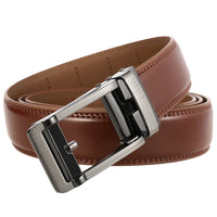 HKM-805203 Automatic Buckle Belt for Men and Women, 30mm Adjustable Fashion Accessory