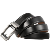 HKM-805203 Automatic Buckle Belt for Men and Women, 30mm Adjustable Fashion Accessory