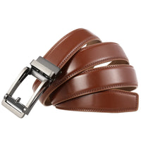 HKM-805203 Automatic Buckle Belt for Men and Women, 30mm Adjustable Fashion Accessory
