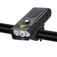 HKM-581075 Rechargeable USB Bicycle Front LED Light with Built-in Battery