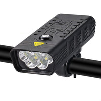 HKM-581075 Rechargeable USB Bicycle Front LED Light with Built-in Battery