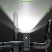 HKM-581075 Rechargeable USB Bicycle Front LED Light with Built-in Battery