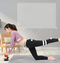 HKM-460883 Sit Up Bar for Home Gym - Abdominal Strength Trainer with Suction Features for Men and Women