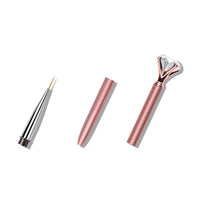 HKM-102035 Diamond Quartz Nail Art Tool Set with Multiple Pen Heads and Accessories