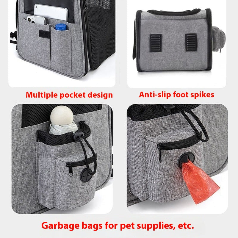 HKM-971155 Portable Breathable Foldable Cat Carrier Bag for Travel and Outdoor Use