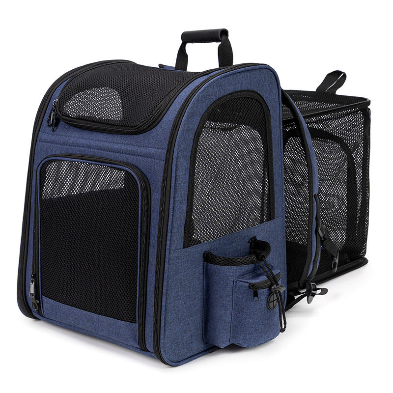 HKM-971155 Portable Breathable Foldable Cat Carrier Bag for Travel and Outdoor Use