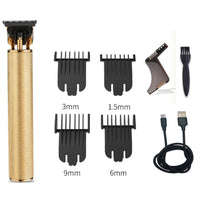 HKM-822355 Professional Electric Hair Clipper with Titanium Ceramic Blade and Ergonomic Design