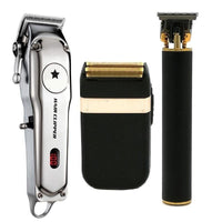 HKM-822355 Professional Electric Hair Clipper with Titanium Ceramic Blade and Ergonomic Design