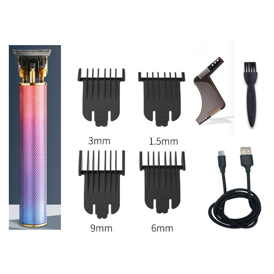 HKM-822355 Professional Electric Hair Clipper with Titanium Ceramic Blade and Ergonomic Design