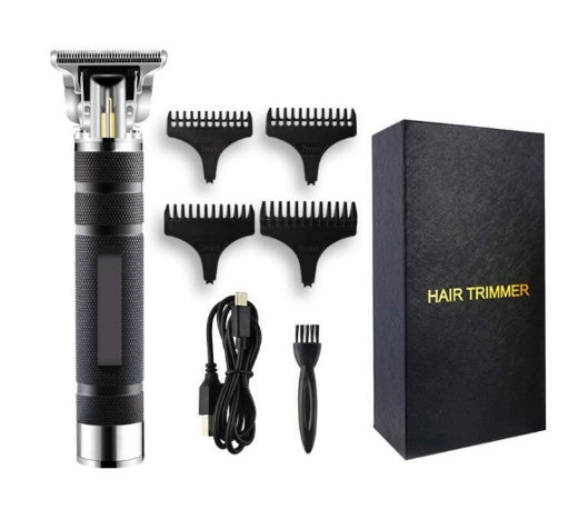 HKM-822355 Professional Electric Hair Clipper with Titanium Ceramic Blade and Ergonomic Design
